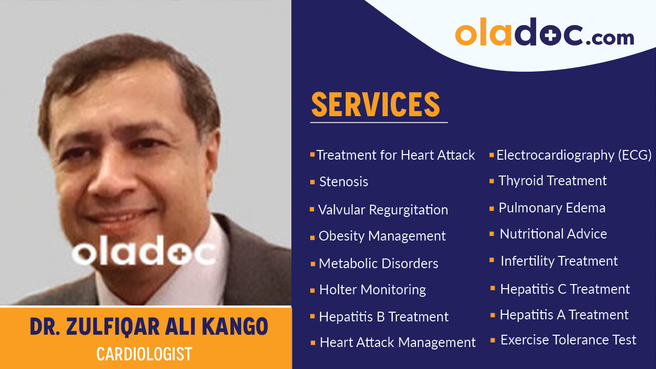 Services  provided by Dr. Zulfiqar Ali Kango
